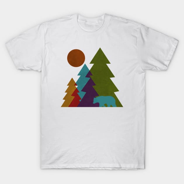 pine trees T-Shirt by teemarket